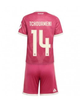 Real Madrid Aurelien Tchouameni #14 Replika Tredje Kläder Barn 2026-27 Kortärmad (+ byxor)